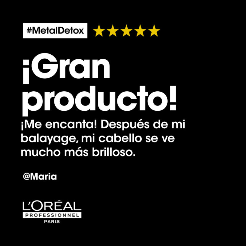 Shampoo Metal Detox | 300ml | L'Oréal Professionnel - Imagen 8