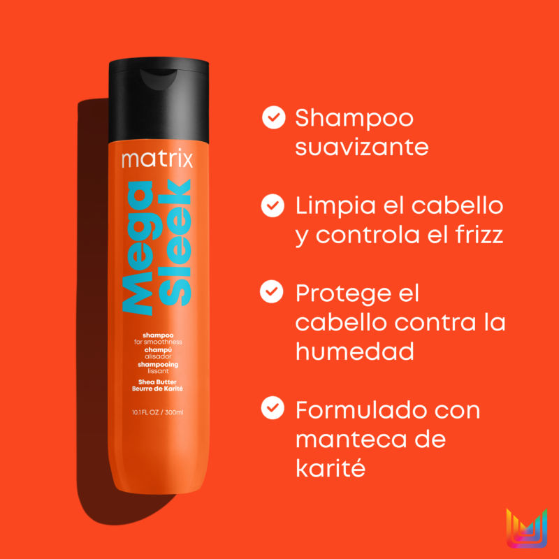 Shampoo Mega Sleek | 300ml | Matrix - Imagen 2