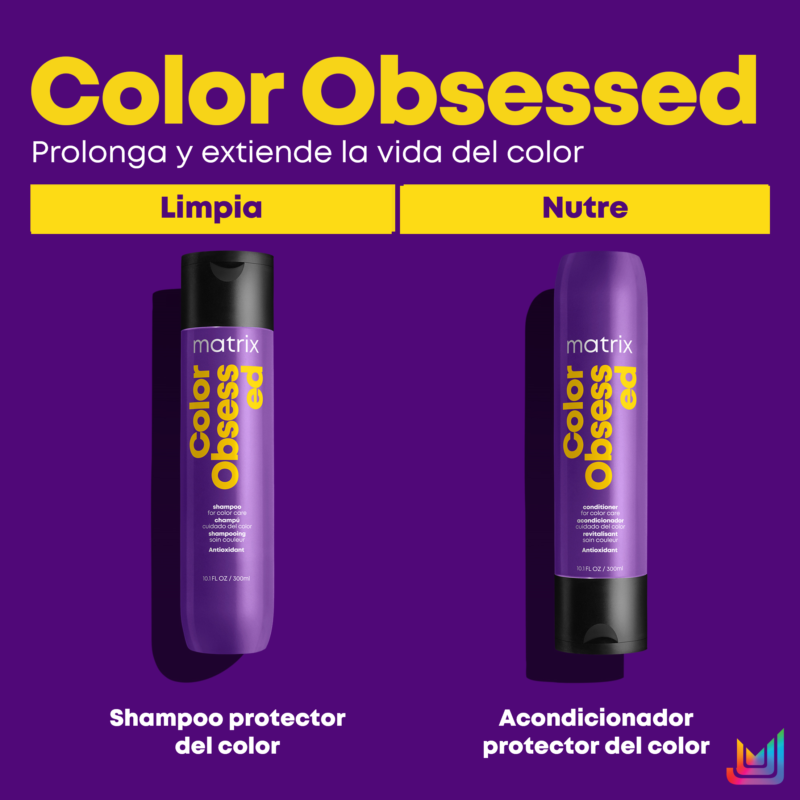 Kit Shampoo + Acondicionador Color Obsessed + Leave In Instacure | Matrix - Imagen 2
