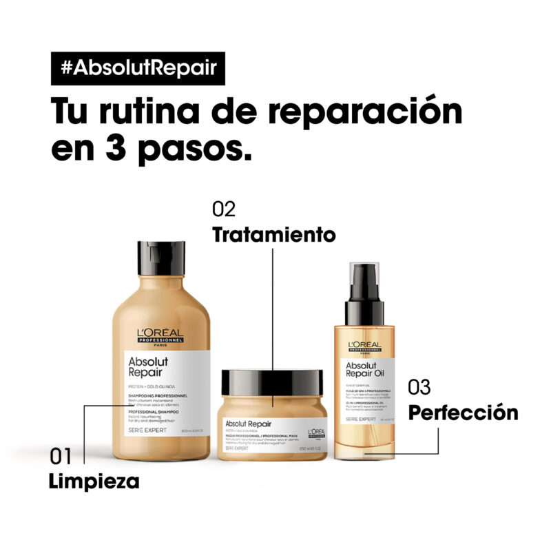 Máscara Absolut Repair | 500ml | L'Oréal Professionnel - Imagen 7