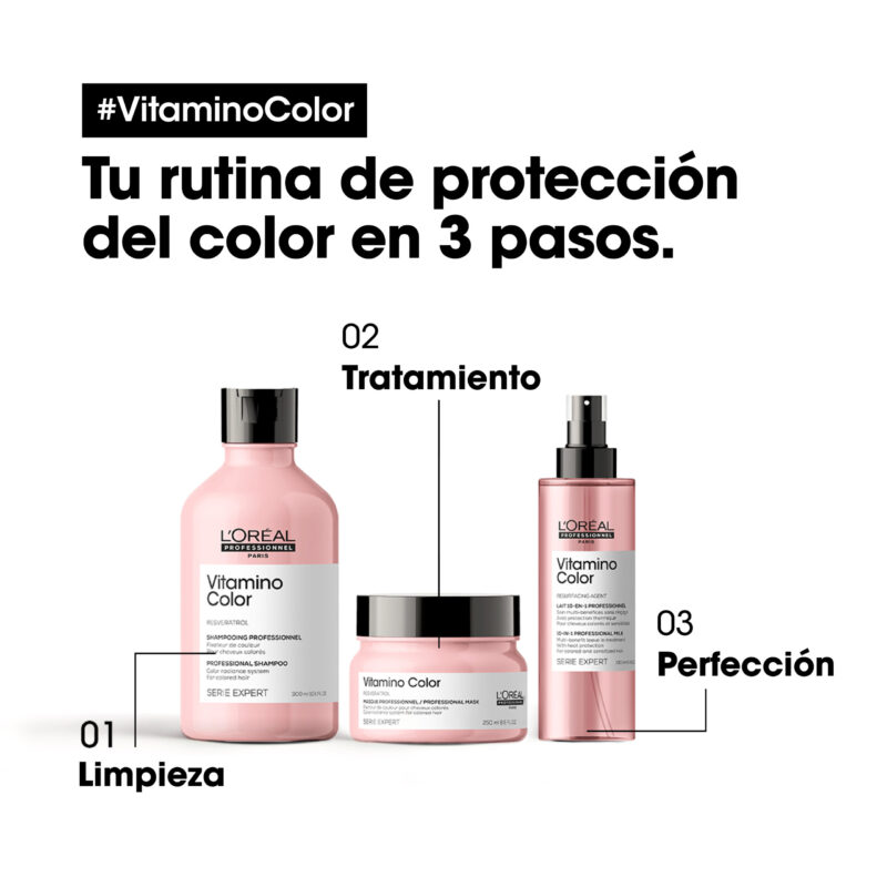 Shampoo Vitamino Color | 1500ml | L'Oréal Professionnel - Imagen 8