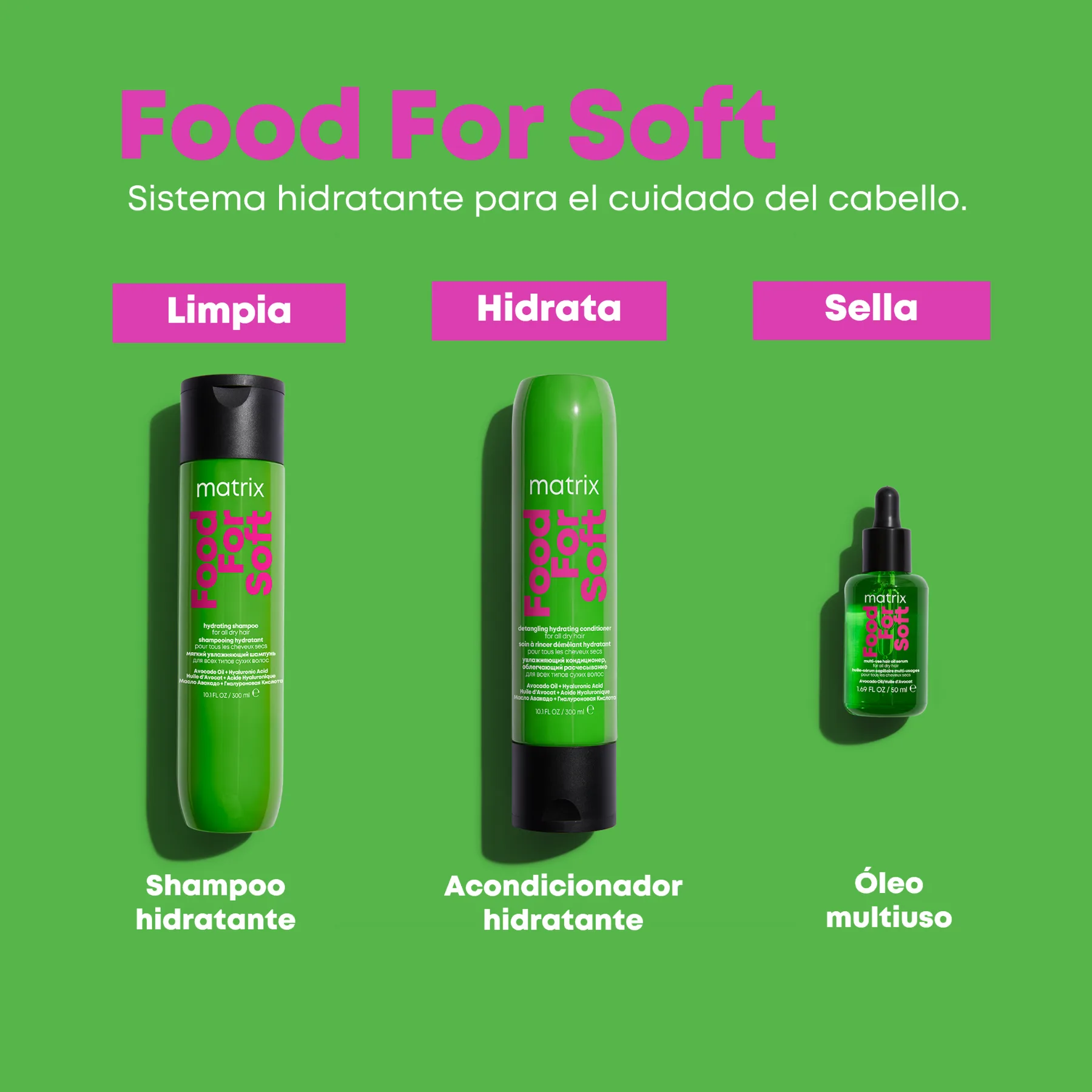 Shampoo Food For Soft | 300ml | Matrix - Imagen 4