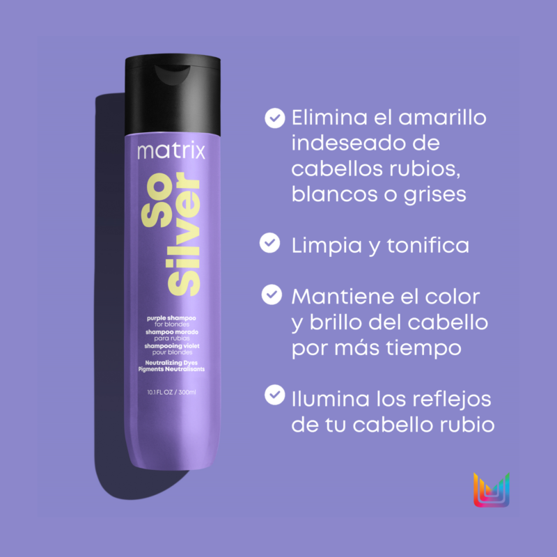 Shampoo So Silver | 300ml | Matrix - Imagen 2