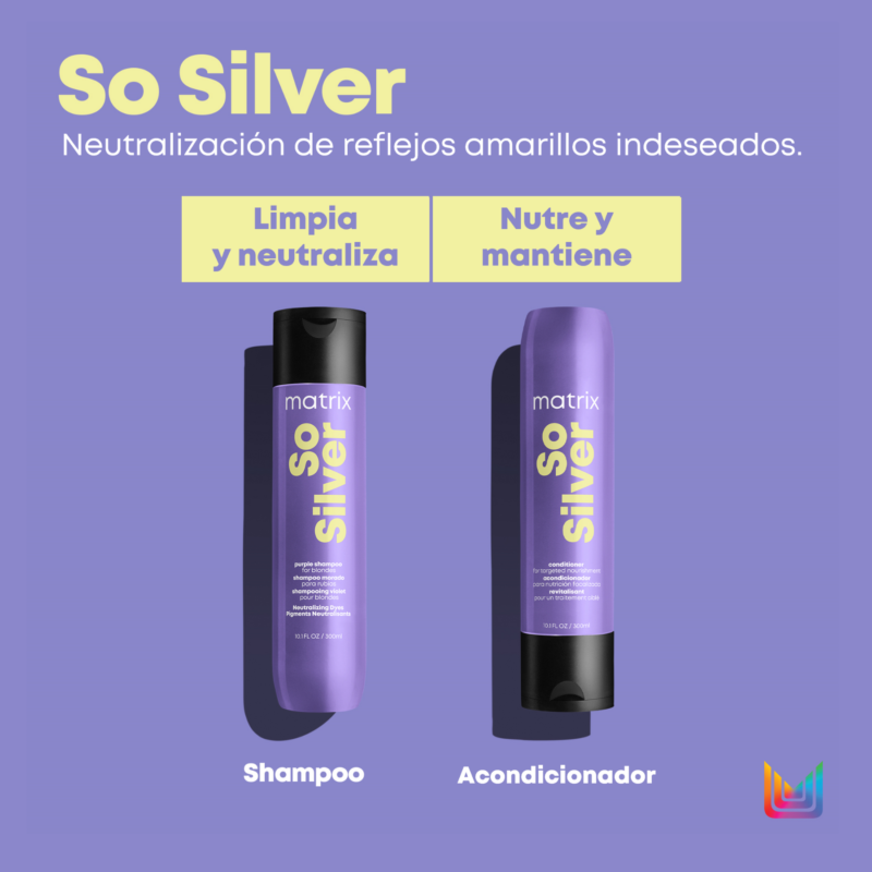 Shampoo So Silver | 300ml | Matrix - Imagen 3