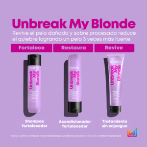 Shampoo Unbreak My Blonde | 300ml | Matrix - Imagen 3