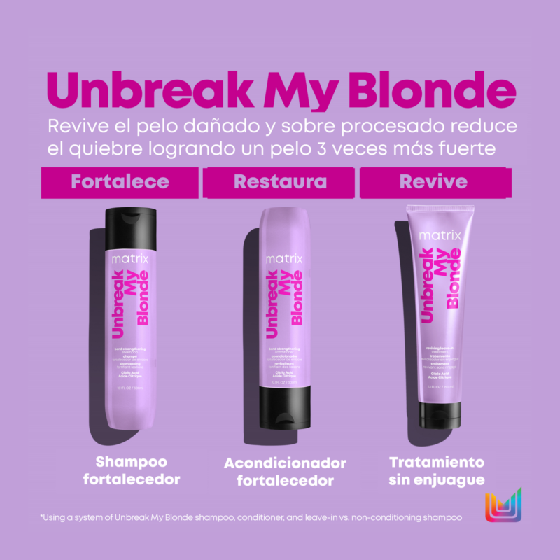 Crema Unbreak My Blonde | 150ml | Matrix - Imagen 3