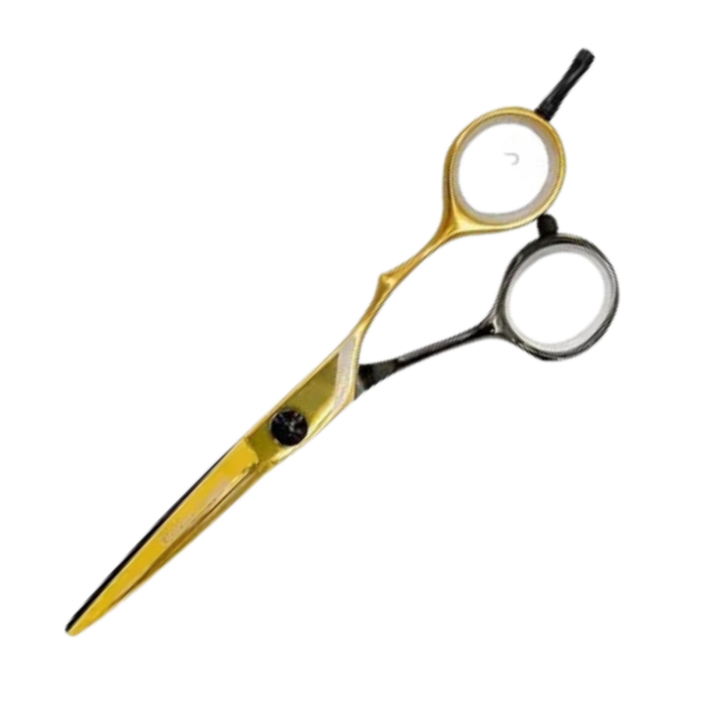 Tijera de Corte Golden Cobalt 5.5 | Filo Navaja | Style Cut