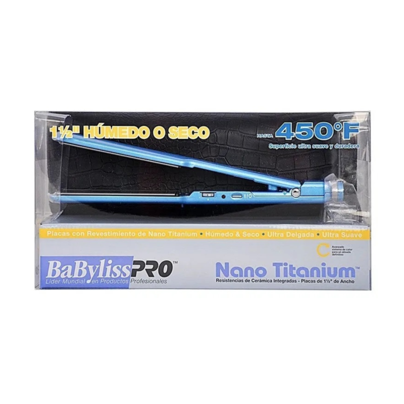 Plancha Wet Dry Nano Titanium | 230ºC | Babyliss - Imagen 7