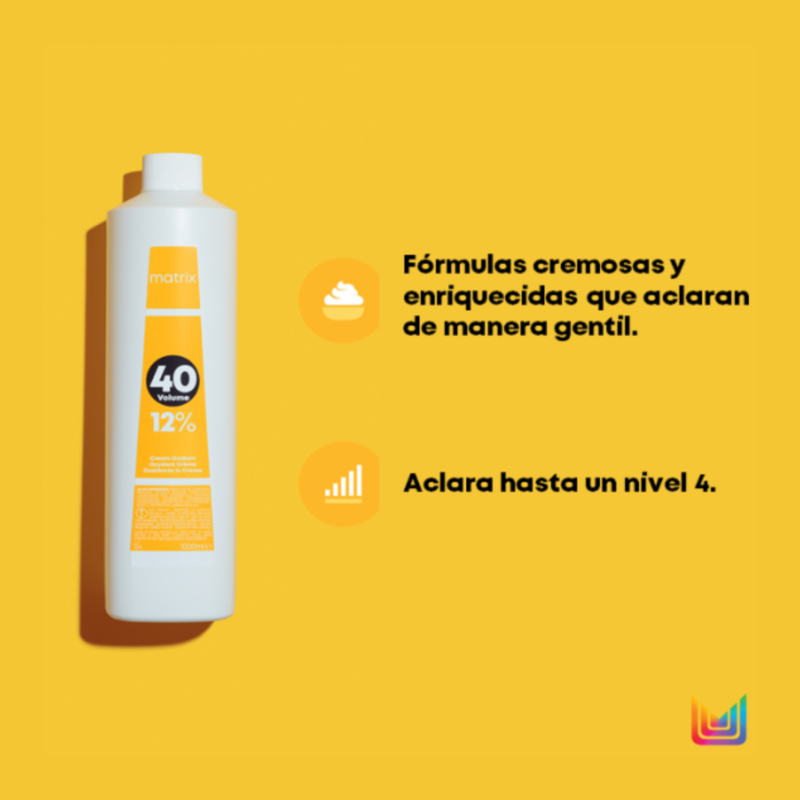 Oxidante Socolor 40 Vol | 1L | Matrix - Imagen 2