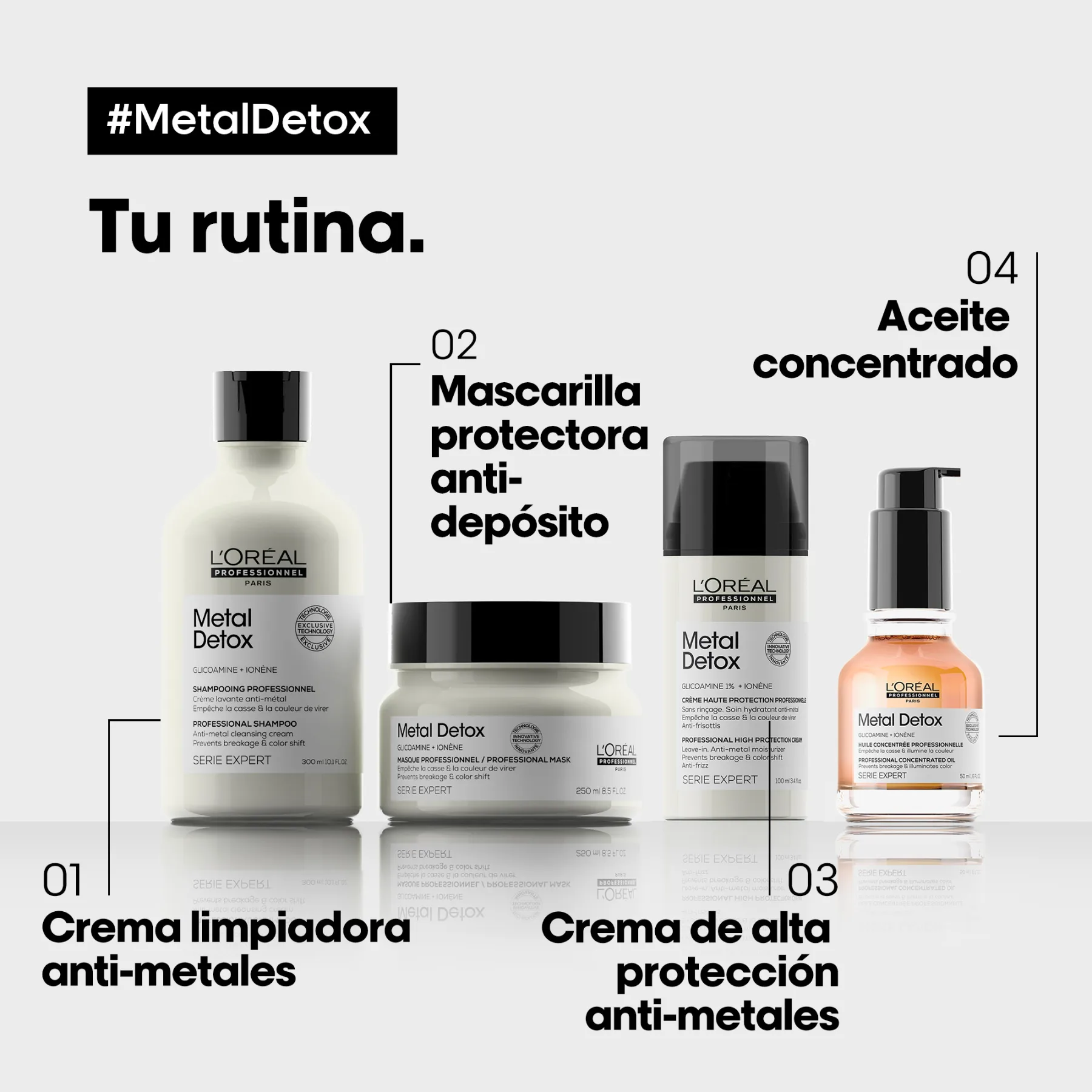 Máscara Metal Detox | 250ml | L'Oréal Professionnel - Imagen 12