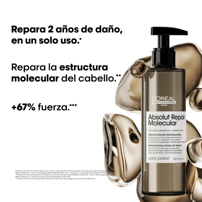 Sérum Absolut Repair Molecular | 250ml | L'Oréal Professionnel - Imagen 6