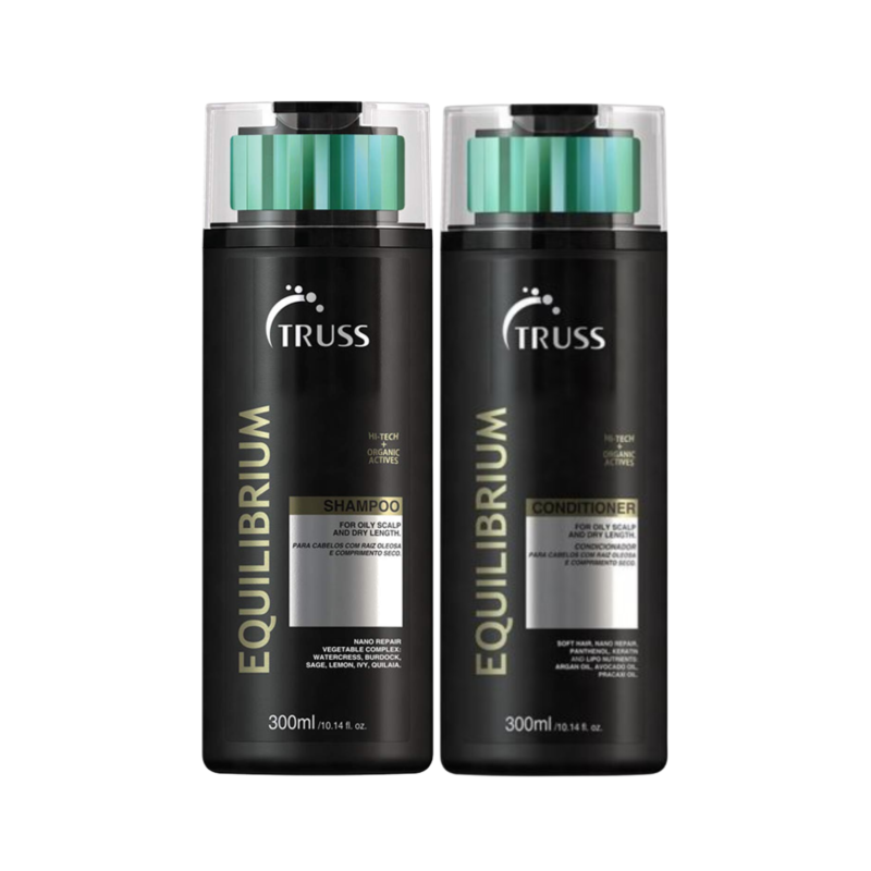 Kit Shampoo + Acondicionador + Spray Equilibrium | Truss