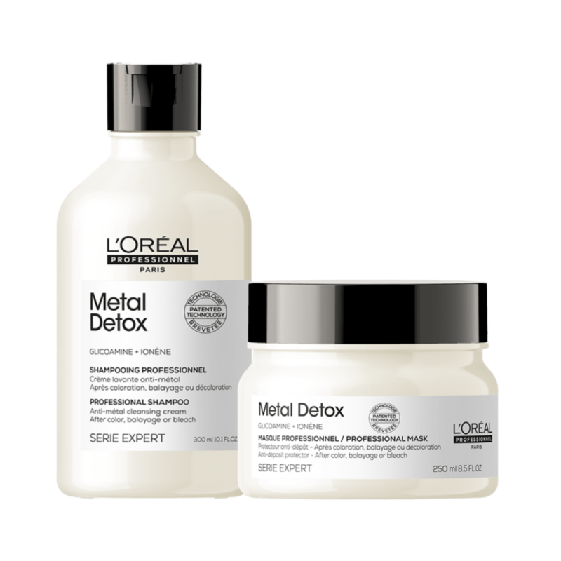 Kit Shampoo + Máscara Metal Detox | L'Oréal Professionnel