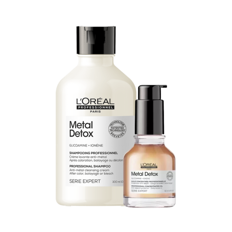 Kit Shampoo + Óleo Metal Detox | L'Oréal Professionnel