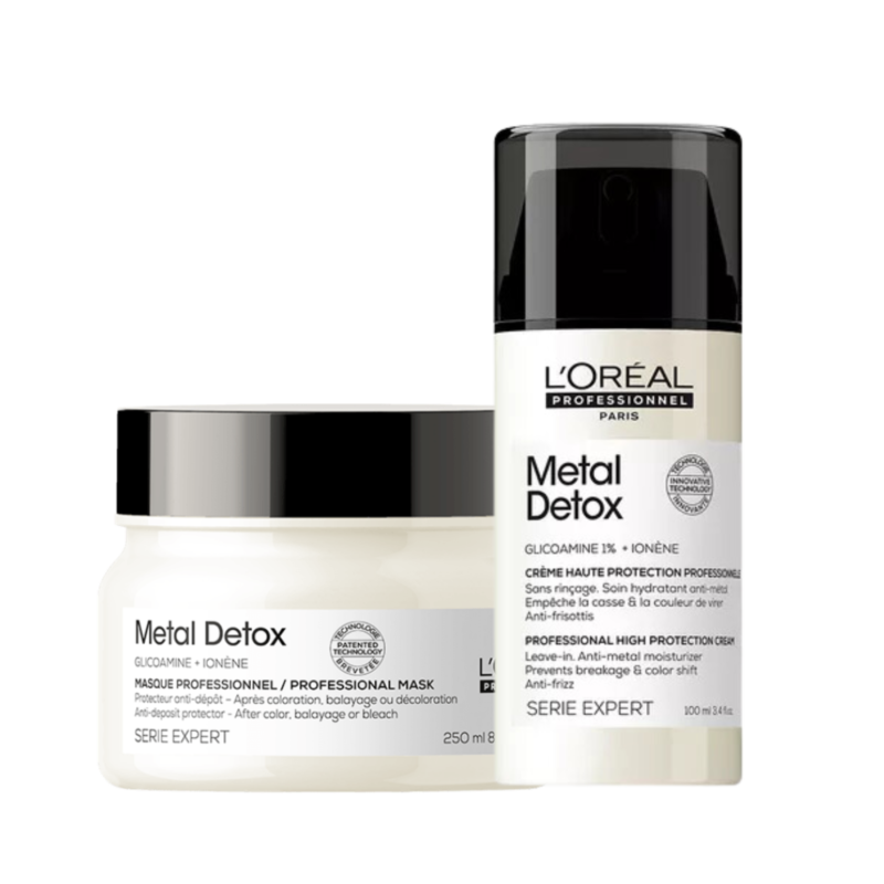 Kit Máscara + Leave in Metal Detox | L'Oréal Professionnel