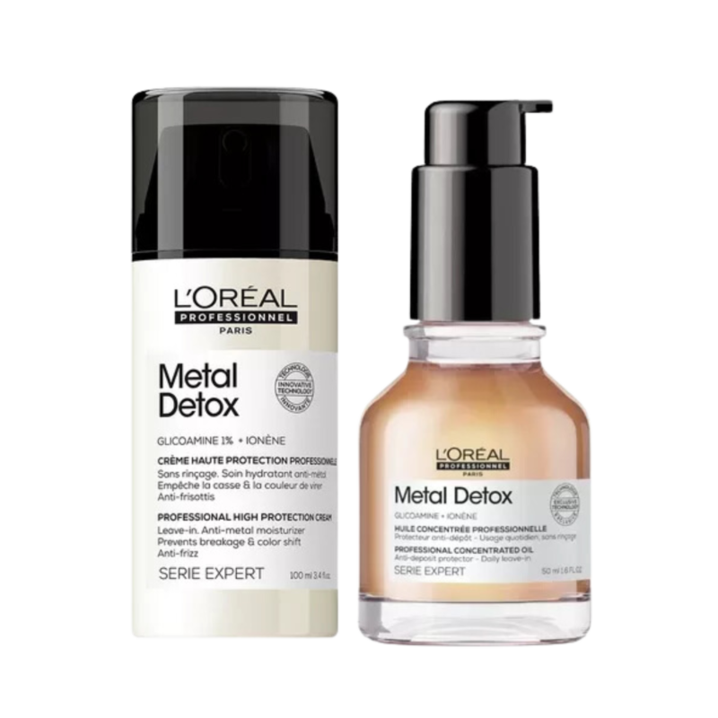 Kit Leave In + Óleo Metal Detox | L'Oréal Professionnel