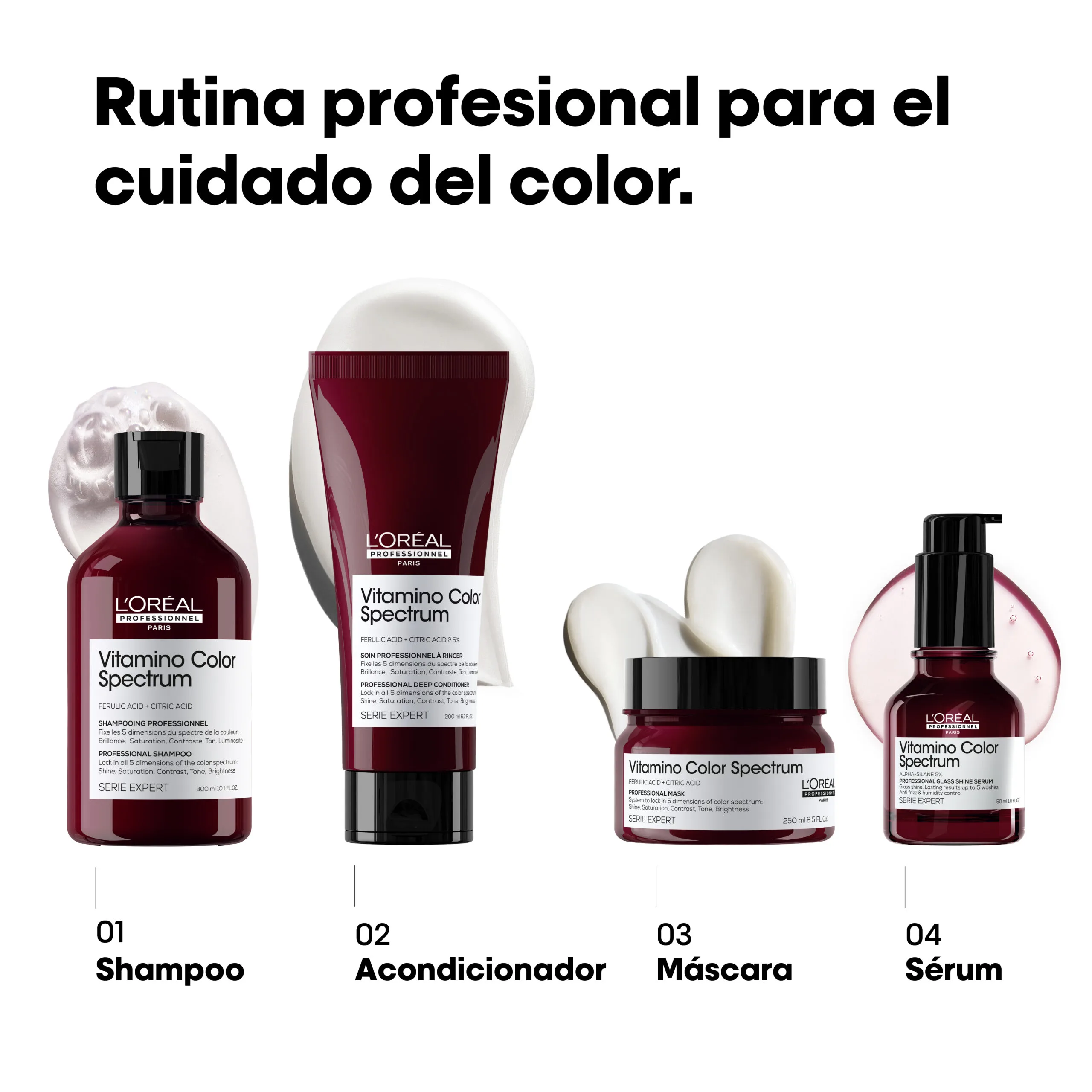 Máscara Vitamino Color Spectrum | 500ml | L'Oréal Professionnel - Imagen 7