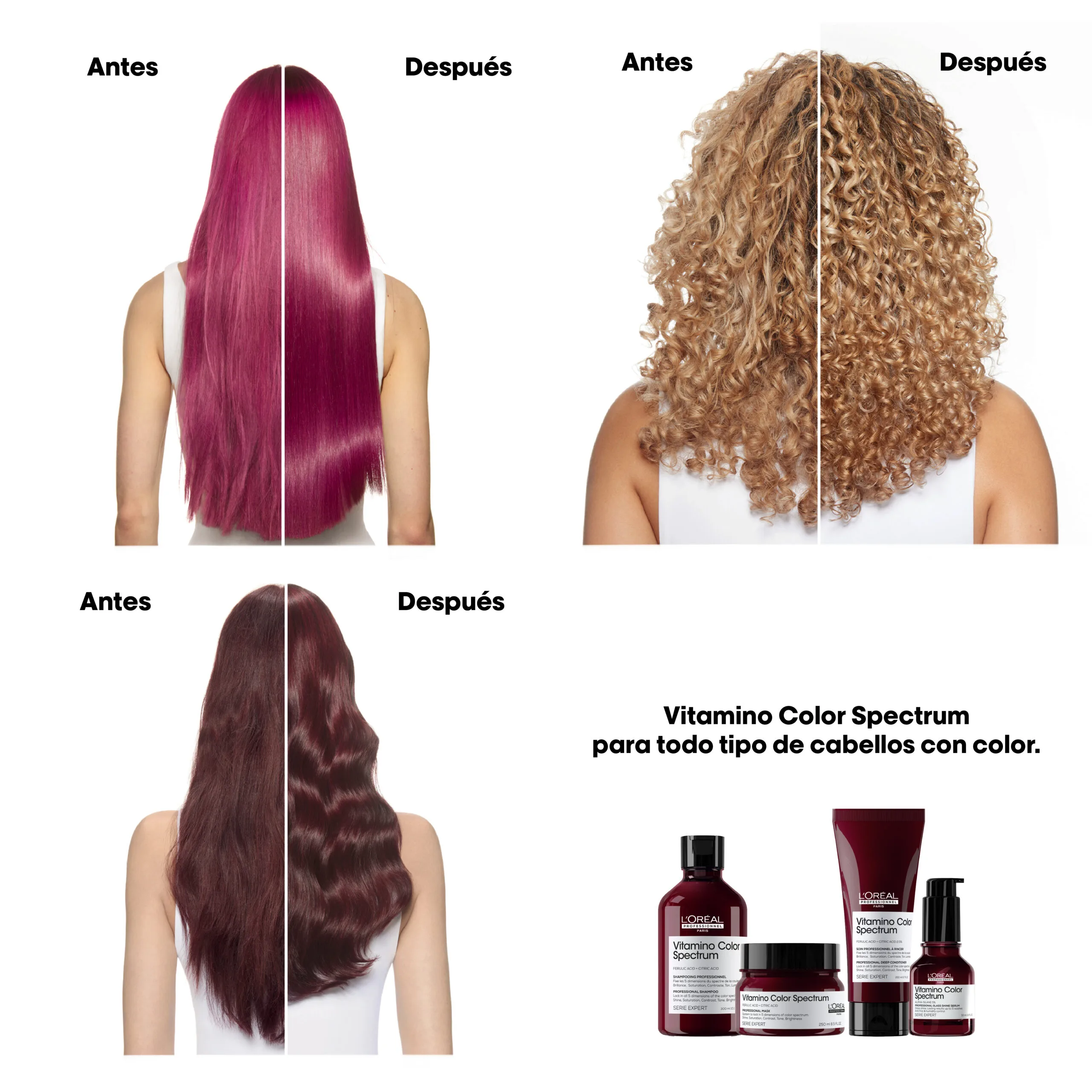Máscara Vitamino Color Spectrum | 500ml | L'Oréal Professionnel - Imagen 3