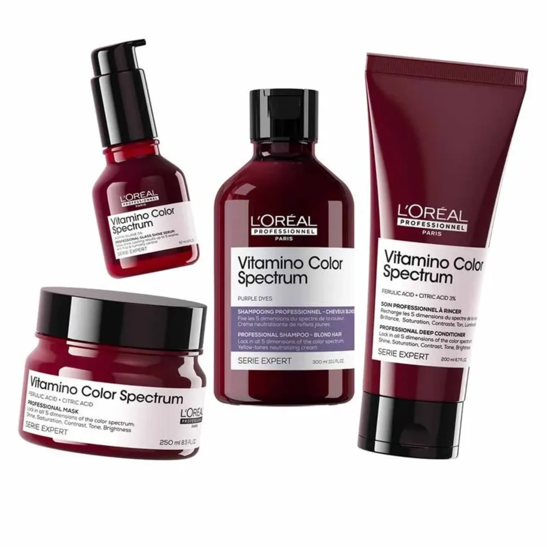 Shampoo Matizador Vitamino Color Spectrum | 300ml | L'Oréal Professionnel - Imagen 3