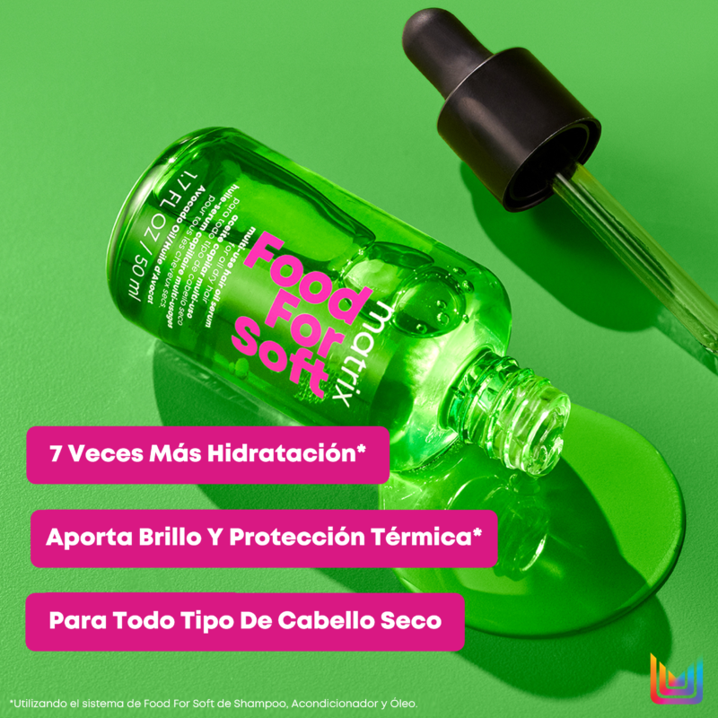 Kit Shampoo + Acondicionador Color Obsessed + Óleo Food For Soft | Matrix - Imagen 4