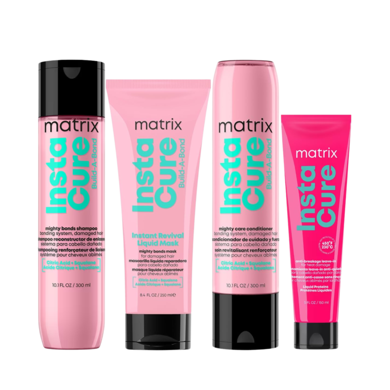 Kit Shampoo + Máscara + Acondicionador + Leave In Instacure Build A Bond | Matrix
