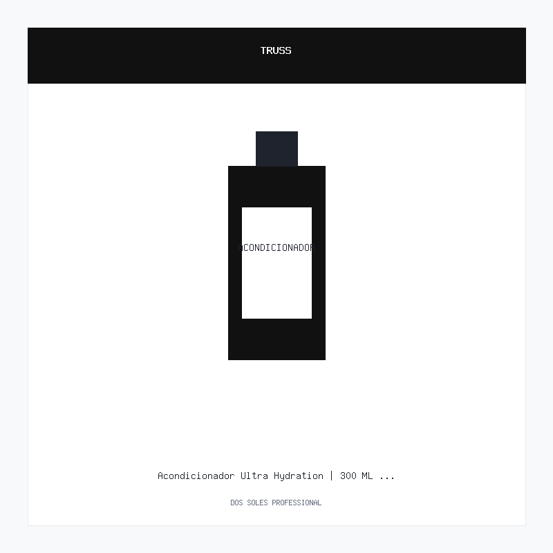 Acondicionador Ultra Hydration | 300 ML | Truss